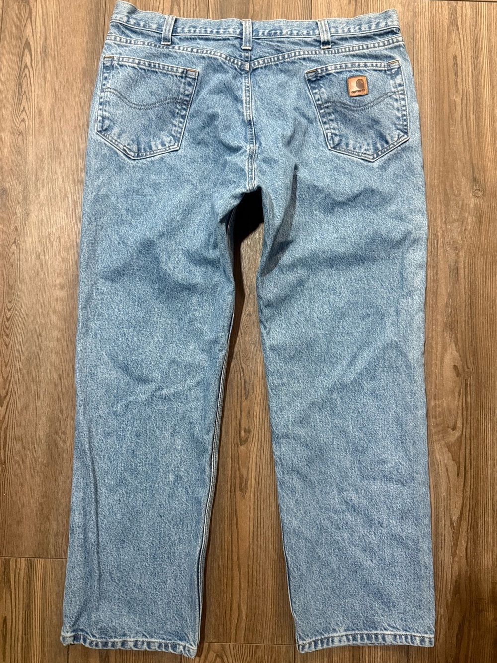 Vintage 90s Carhartt B460 LBV Relaxed Fit Jeans 40x30 Workwear Denim